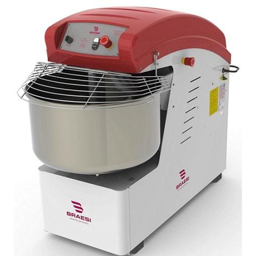 Amassadeira Espiral 40Kg AES-40 380v TRIFÁSICA - Braesi**