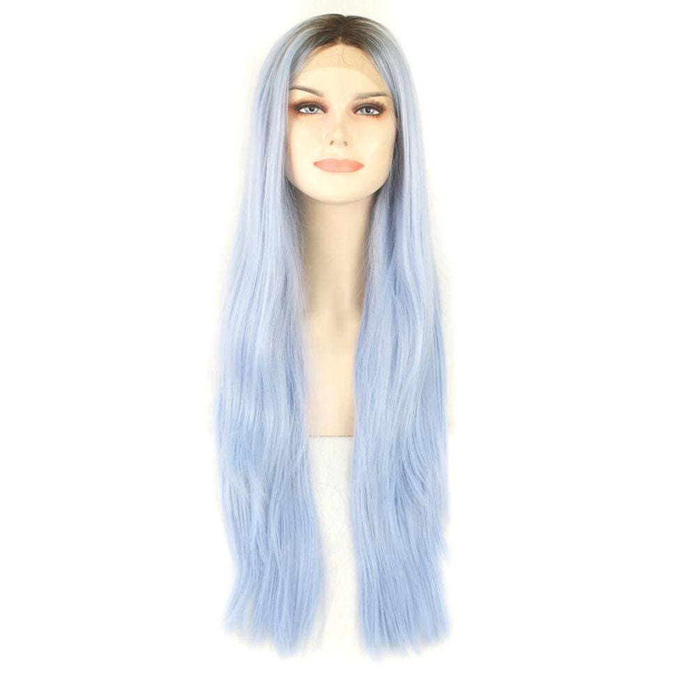 Peruca Organica Front Lace repartição livre 70cm