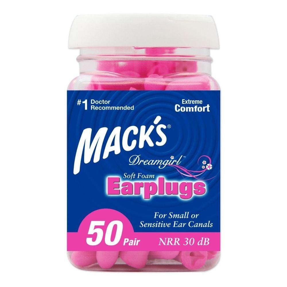Protetor Auricular Espuma Macks Dreamgirl 30db 50 Pares