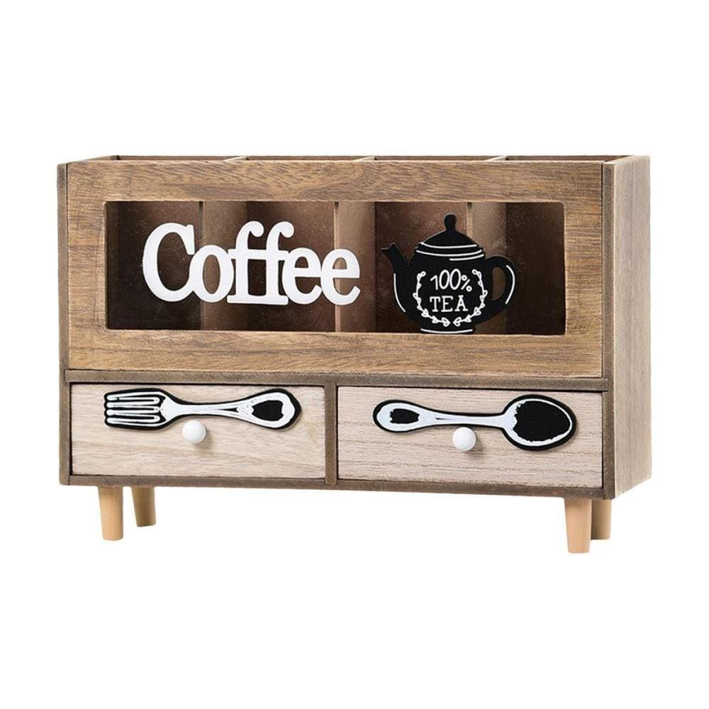 Porta Condimentos e Organizador com Divisorias em MDF