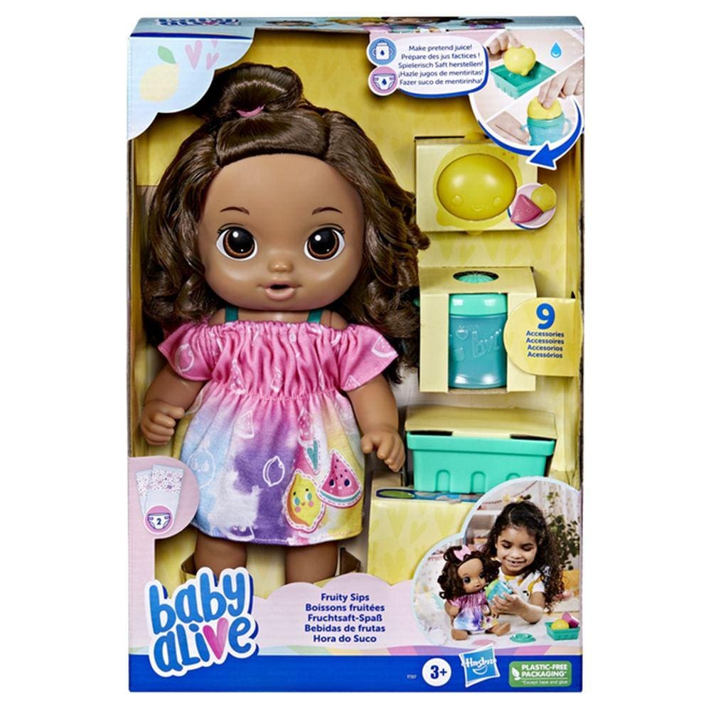 Baby Alive Hora Do Suco Morena F7357