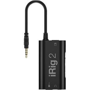 Interface De Áudio para Guitarra IK Multimedia iRig 2 Portátil
