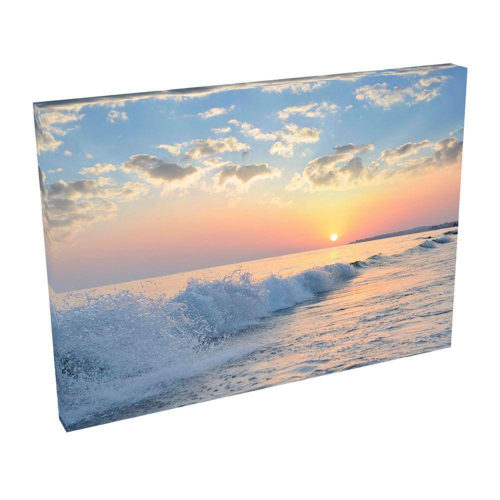 Quadro Decorativo- Tela Borda Infinita Posições da Natureza