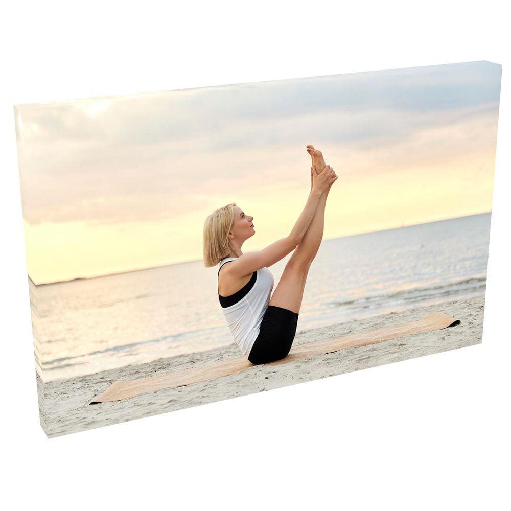 Quadro Decorativo em Tela com Borda Infinita Esporte e Saúde