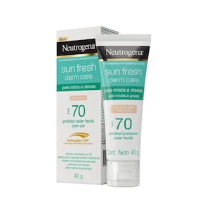 Protetor Solar Neutrogena Sun Fresh Pele Oleosa Clara FPS 70 40g