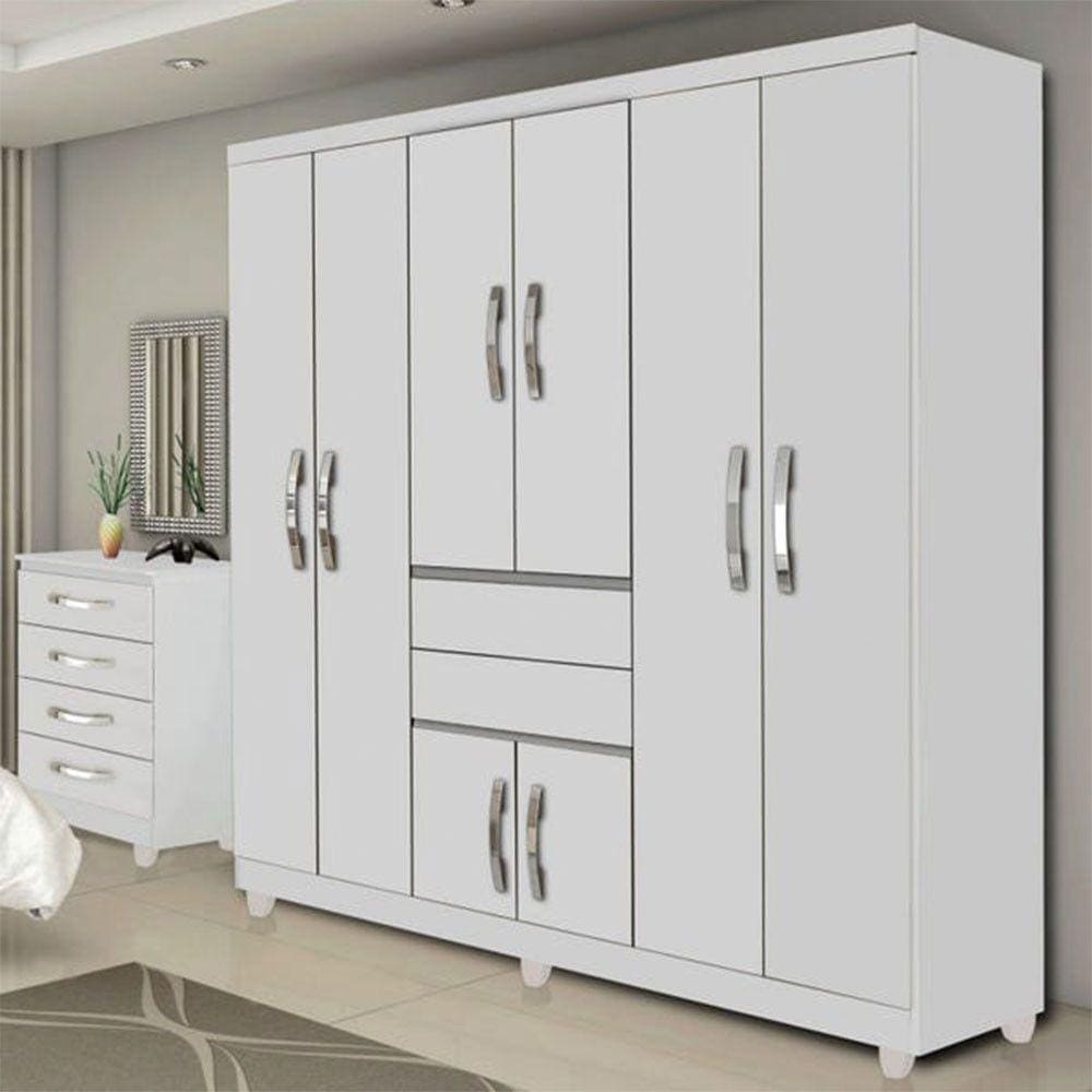Guarda Roupa IMOP 8 Portas Master com Pés