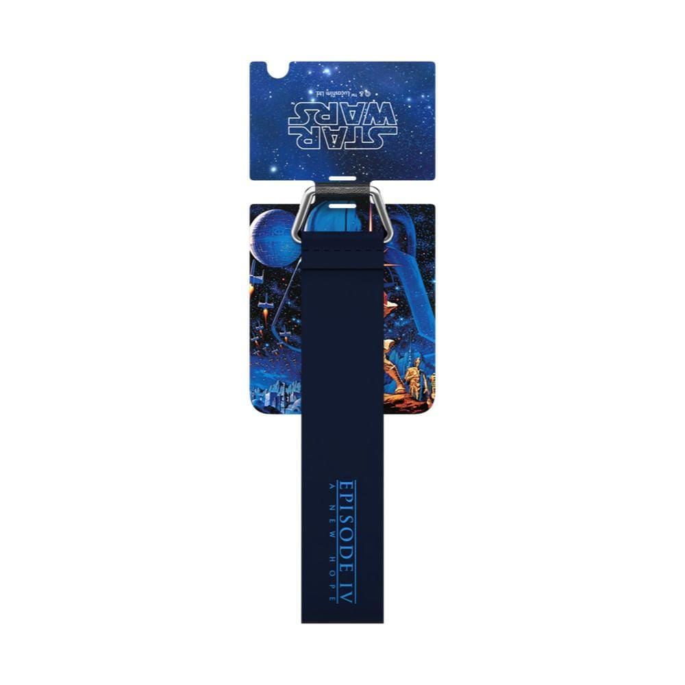 Lâmina com anel Star Wars Galaxy Z Flip4 - Azul