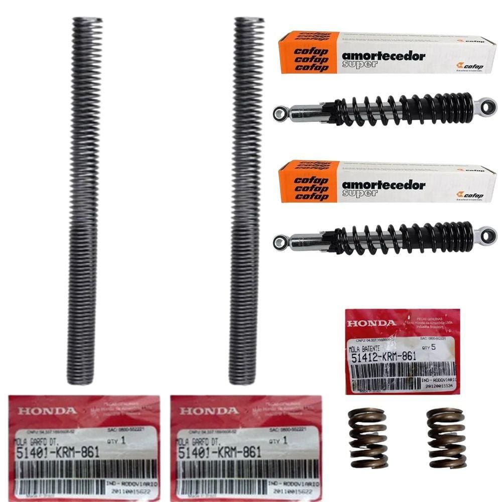 Par Amortecedor, Mola Bengala Titan 150 2004 Até 2013