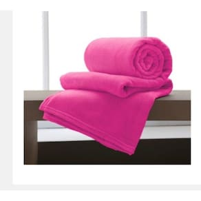 Manta Soft Cobertor Solteiro Microfibra Antialérgico Pink