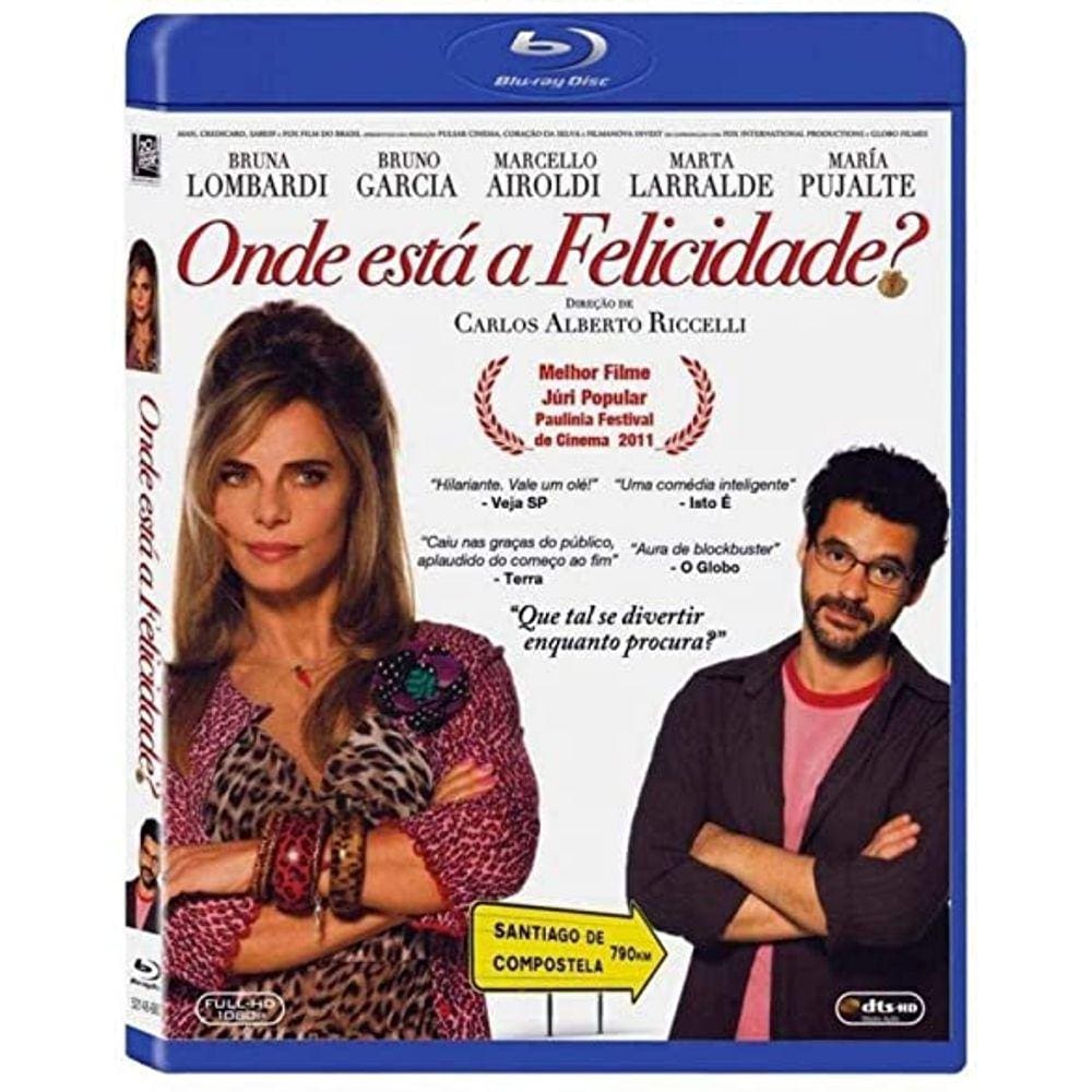 Blu-Ray Onde Está A Felicidade? Fox Filmes