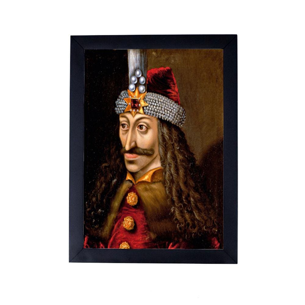 Lindo quadro decoração gotica conde dracula vlad tepes P8362