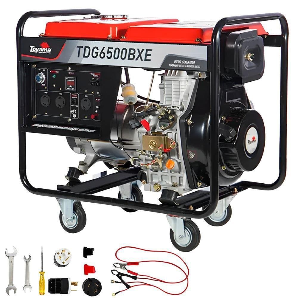 Gerador Diesel 5,5 KVA Elétrico Monofásico 251-045 TOYAMA