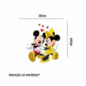 Adesivo De Geladeira Mickey E Minnie