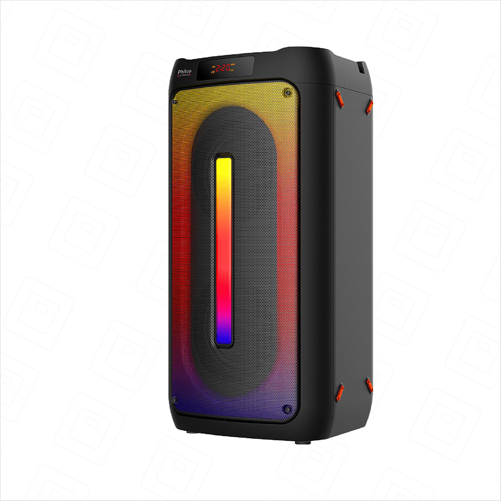 Caixa de Som Acústica Philco PCX4500 Bluetooth Usb FlashLight TWS 300W
