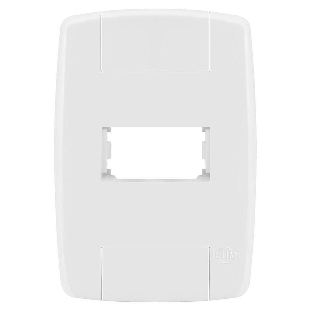 Placa 1 Módulo Com Suporte 4X2 - Ilumi Lev - 8707