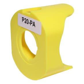Protetor Plástico Amarelo Botão Emergência 22Mm P20-Pa