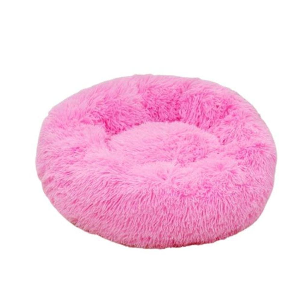 Cama Nuvem Pet Amora Redonda Prizi- Rosé 60cm