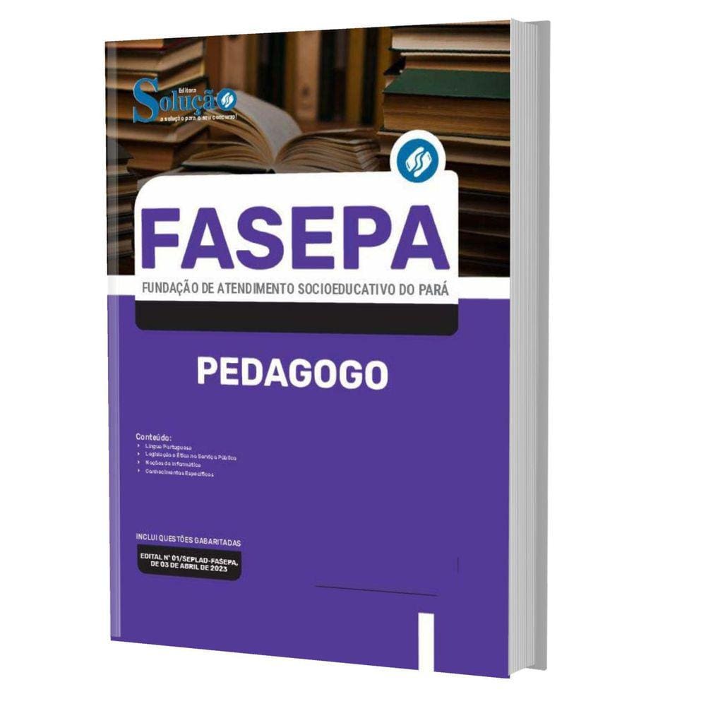 Apostila Fasepa - Pedagogo
