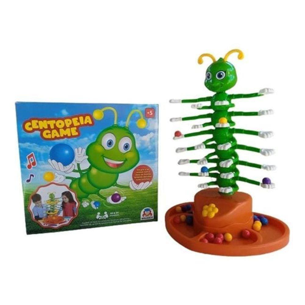 Jogo Da Centopeia Maluca Game Luz E Som Lançamento Braskit