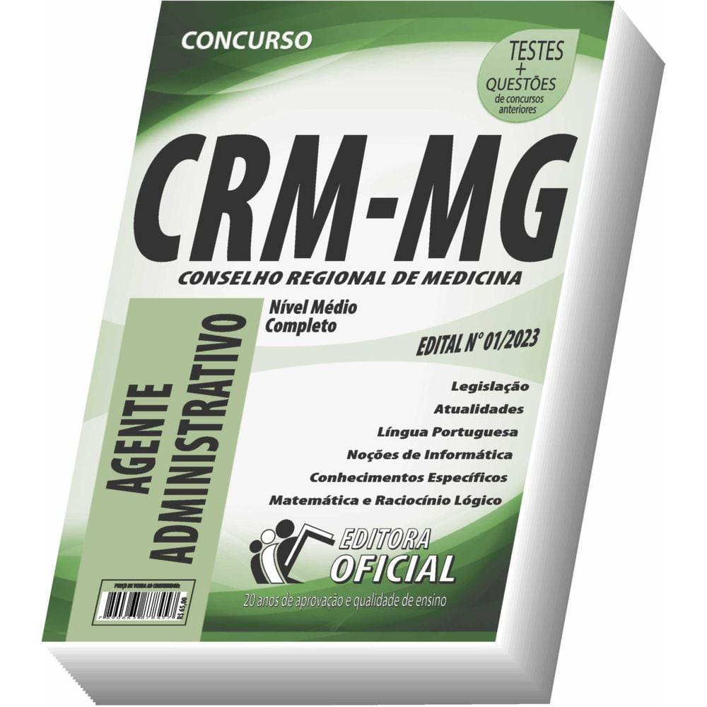 Apostila Crm - Mg - Agente Administrativo
