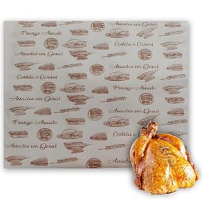 Papel Acoplado Assados Embrulhar Embalar Frango Costela