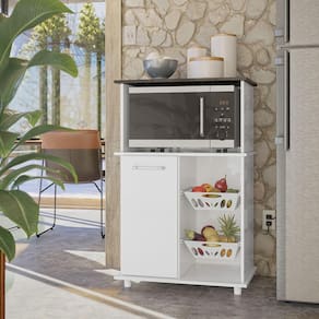 Balcão Fruteira 01 Porta Malu Branco Nicioli