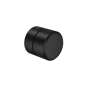 Acabamento para Registro de Gaveta Deca You 4900.Bl104.Pq.Mt Redondo 1/2" 3/4" e 1" Black Matte