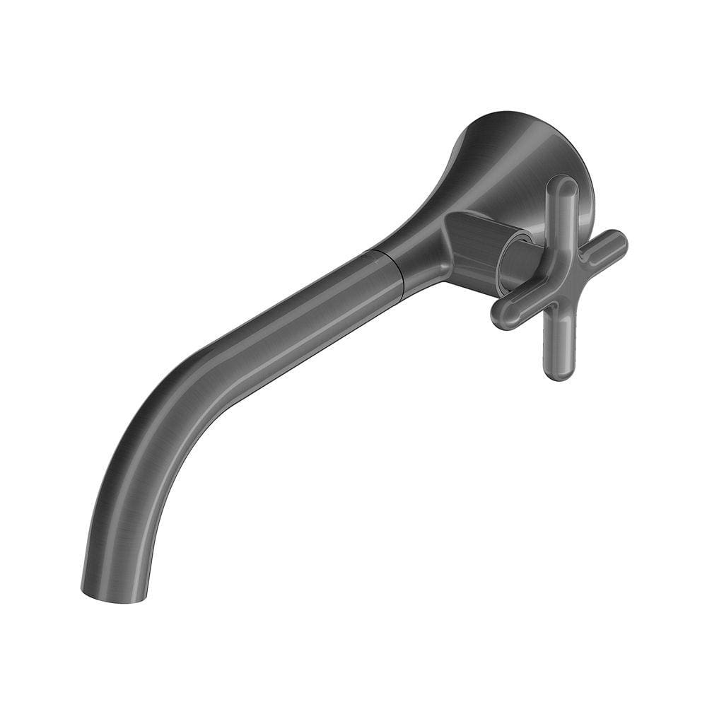 Torneira Docol Liss 922270 de Parede Grafite Escovado