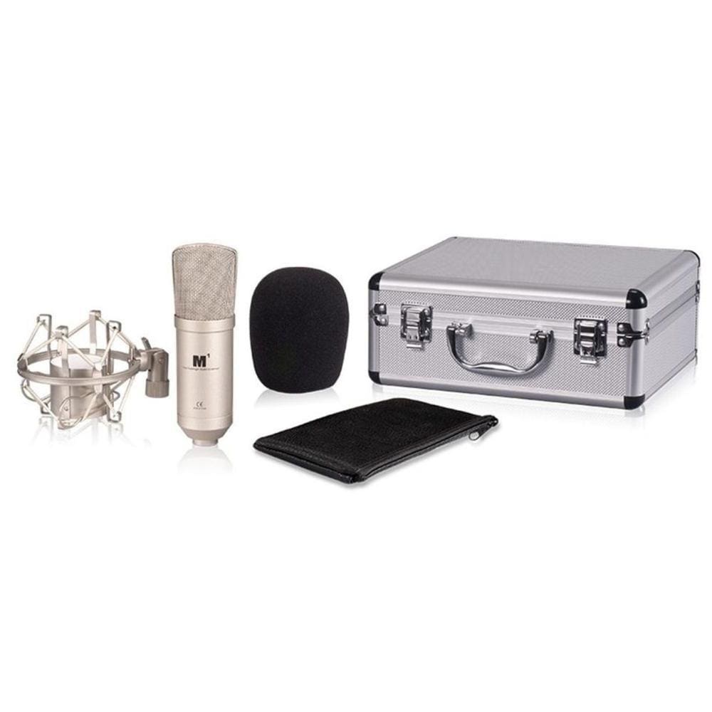 Microfone Condensador com Shock Mount M1 - Icon