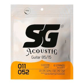 Encordoamento Violão Aço Bronze 85/15 011 - SG