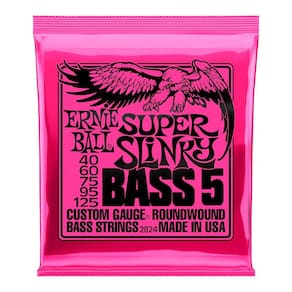 Cordas 040 Baixo 5 Cordas Ernie Ball Super Slinky Bass