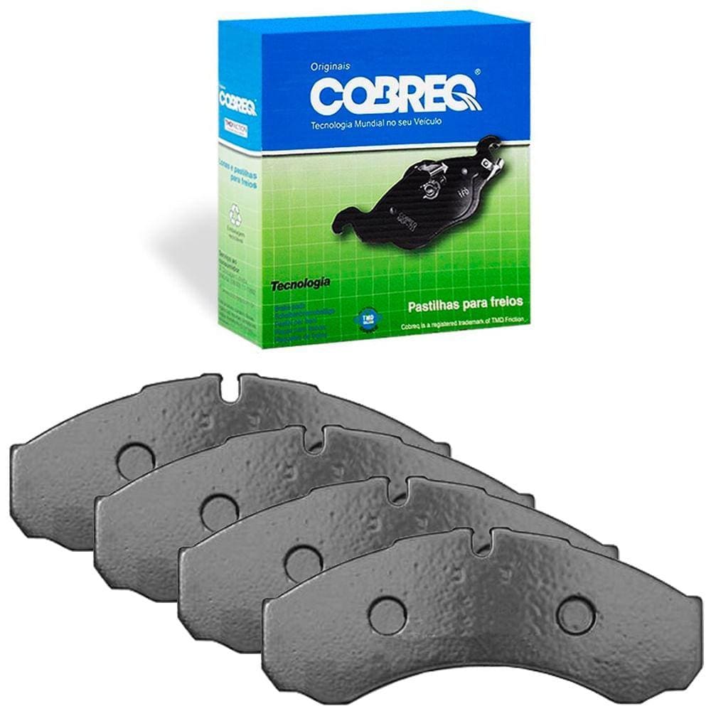 Kit Pastilha Freio Dianteira Traseira Freio Daily Cobreq