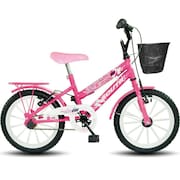 Bicicleta infantil Aro 16 South Nininha Cesto e Paralama meninas
