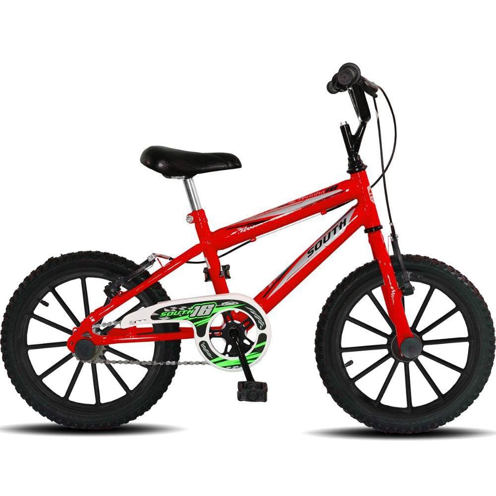 Bicicleta Aro 16 Infantil South Ferinha para Meninos