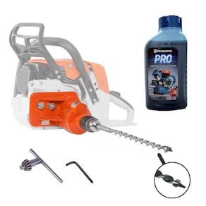 Furadeira Motosserra Husqvarna 236E 235 240 Com Óleo 2 Tempos
