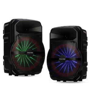 2 Caixa De Som Amplificada XC-710T TWS Polyvox Bluetooth 300w Woofer 10 Polegadas