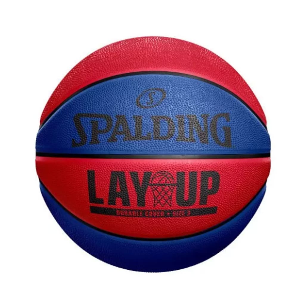 Bola Basquete Spalding Lay-Up Tam. 7 - Azul/ Amarelo