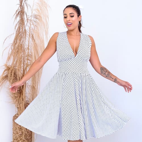 Vestido Retro Roupas Do Ano 60 Roupas Decada Vestidos Da DÉcada De