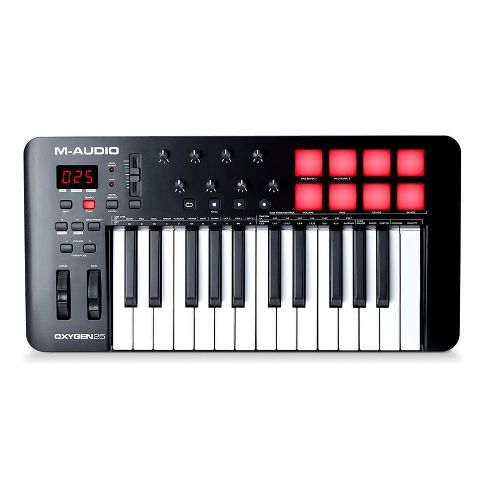 Teclado Controlador 25 Teclas  M-Audio Oxygen 25V