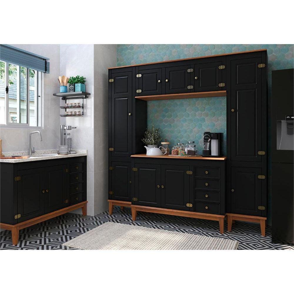 Cozinha Modulada 5 peças - Preto