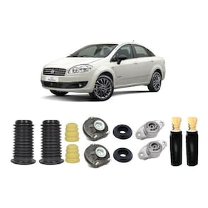 4 Kit Amortecedor Dianteiro Traseiro Linea 2014 2015 2016