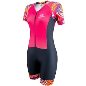 Macaquinho Feminino Marcio May Sport Pink Geoleaves