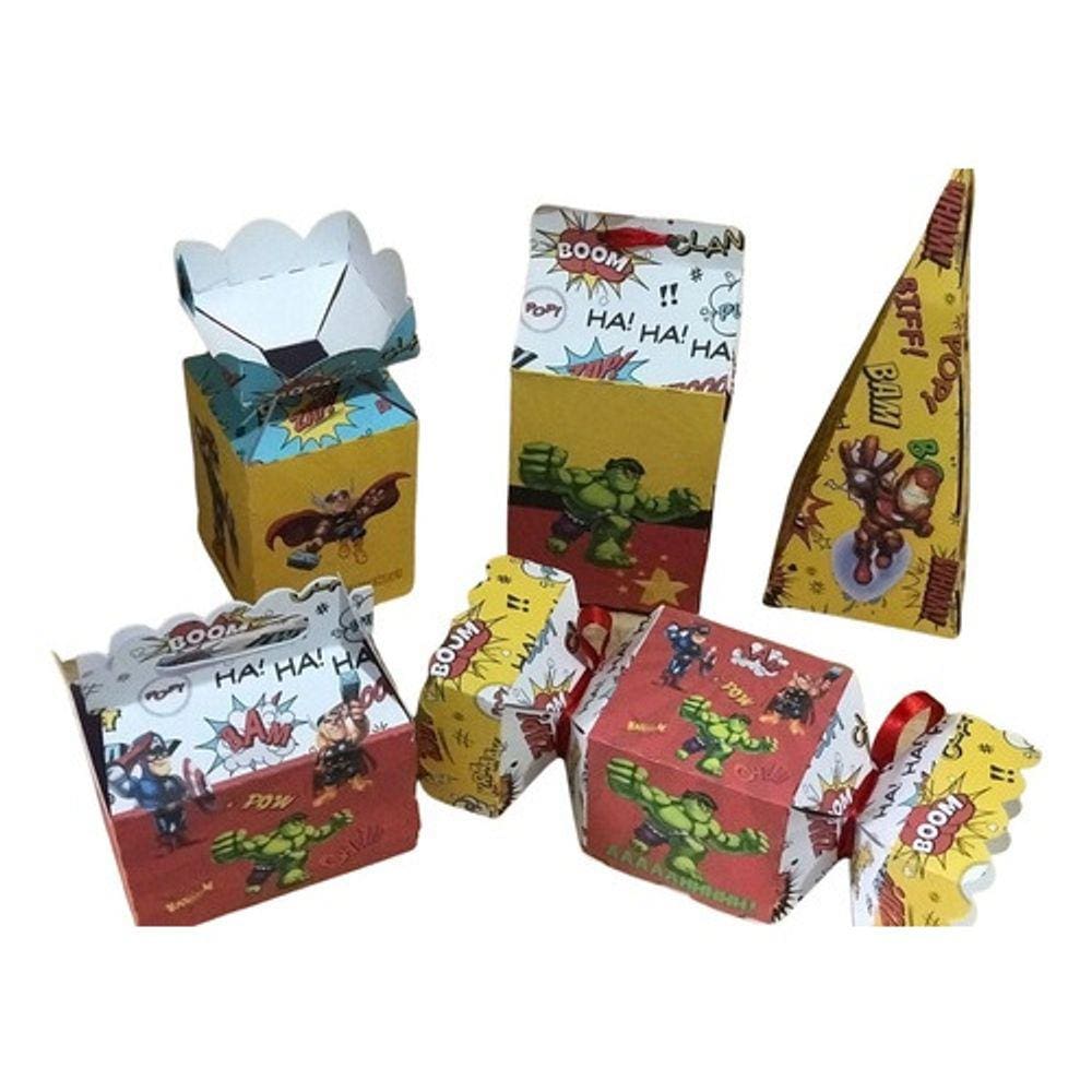 Kit Festa Infantil vingadores herois