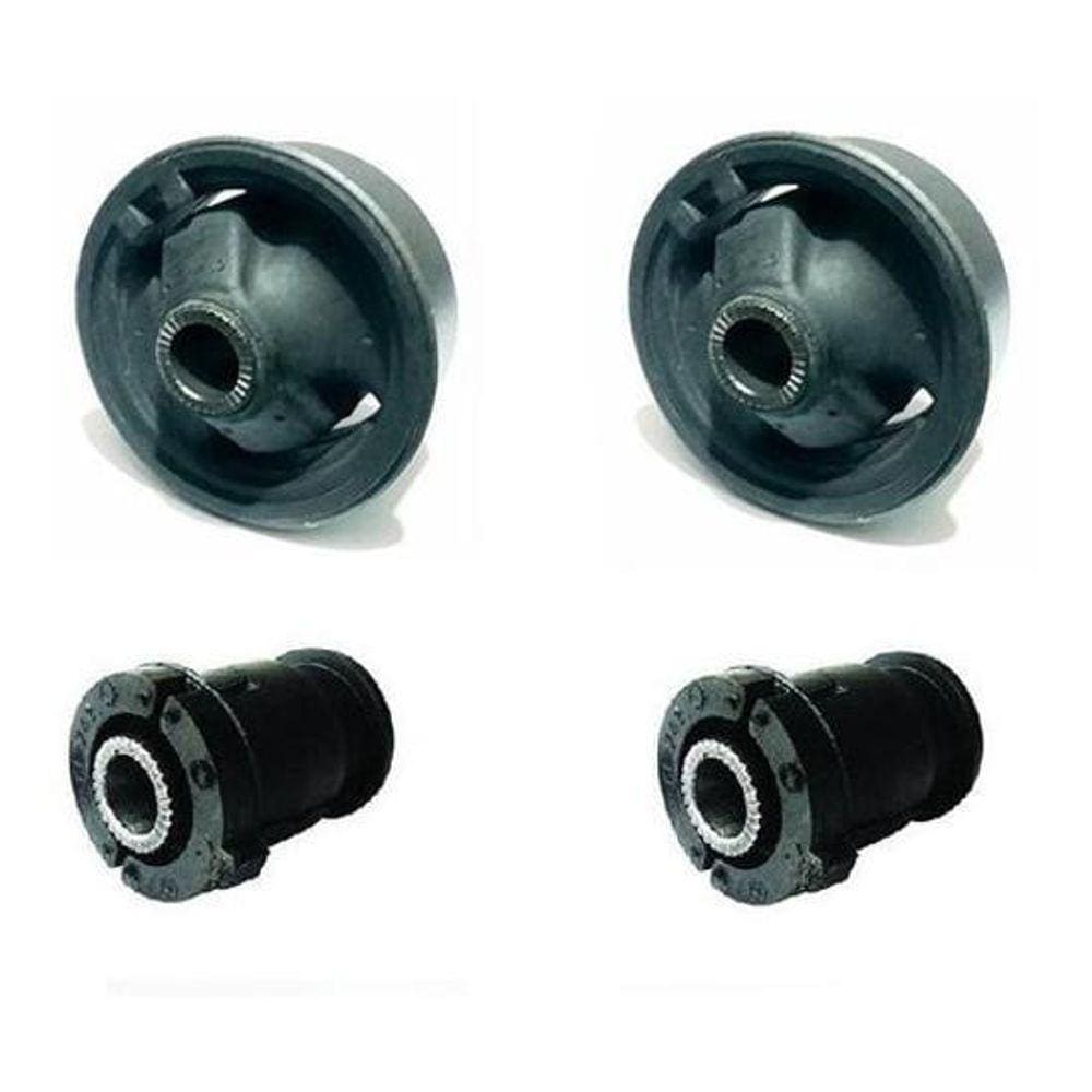 Kit 4 Buchas Bandeja Dianteira Corolla E Fielder 2003 A 2008