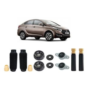 Kit Batente Suspensão Dianteira Traseira Hb20S 2015 16 17