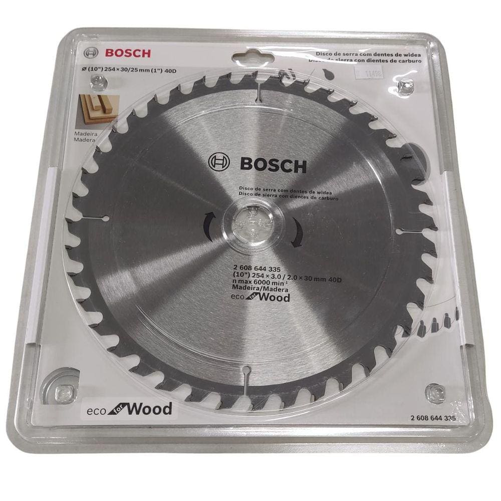 Disco De Serra Com Dentes De Widea Bosch  10   254 X 30