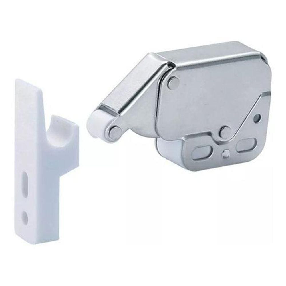 Fecho Toque Mini Latch Automático  1270 Elefantinho 02 Pçs