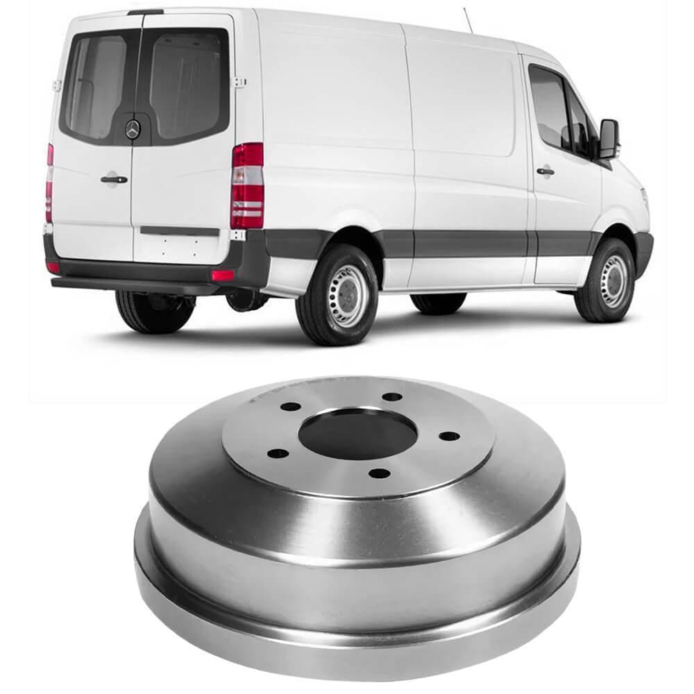 Tambor Freio Mercedes Benz Sprinter Traseiro Sem Cubo