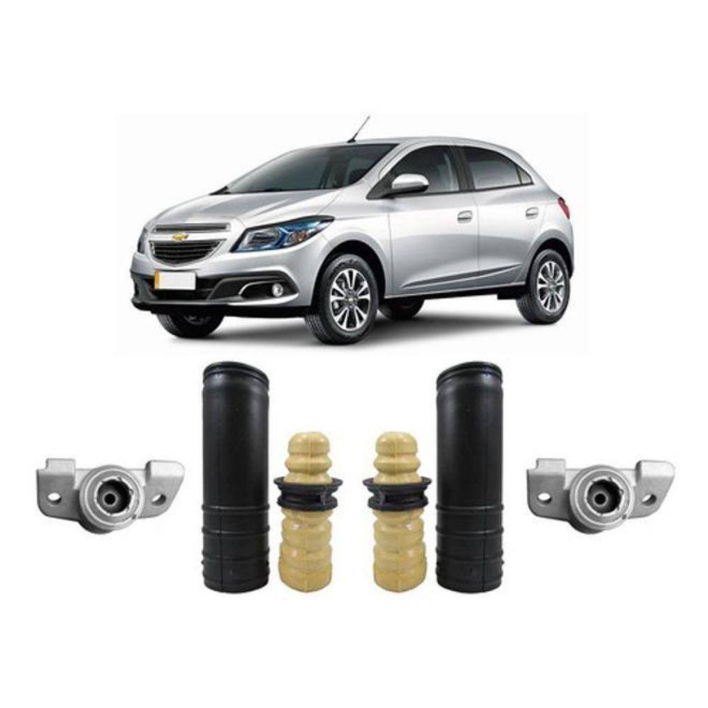 Kit Coxim Amortecedor Traseiro Onix 2013 2014 2015 2016 17