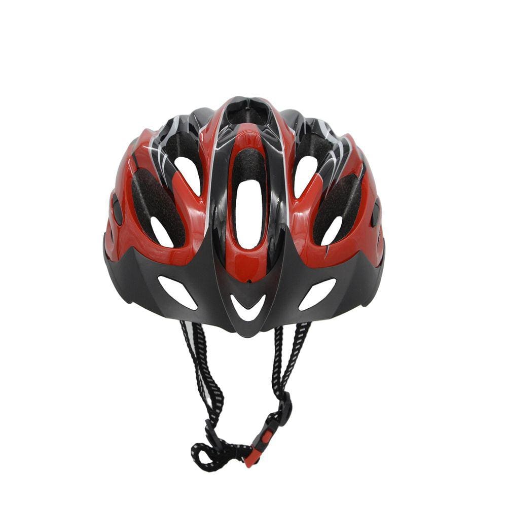 Capacete De Bicicleta Br 101 Speed Preto/Vermelho Regulagem